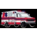 AMBULANCE PINS EMT PARAMEDIC RED WHITE STYLE PIN